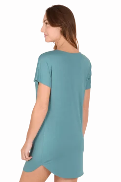 Big T-Shirt Minuit - Vert paon