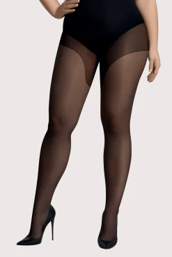 Collant Anti-Frottement Semi-Opaque 30D sur-mesure Morphologie - Noir