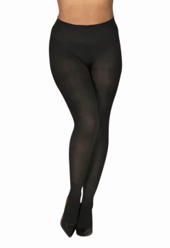 Collant Opaque 60D sur-mesure Morphologie - Noir