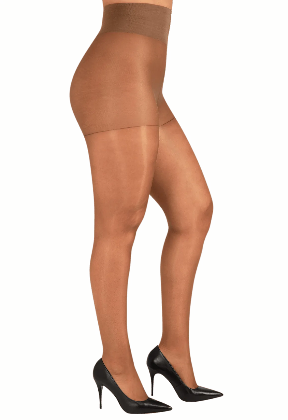 Collant Transparent 15D Grandes Tailles Elastivoile Résistant - Gazelle