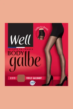 Collant Voile Galbant 22D Body Galbe - Miel