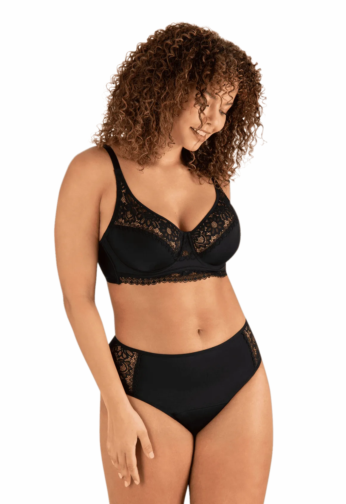 Culotte Absorbante Well Allure Intimement WELL - Noir