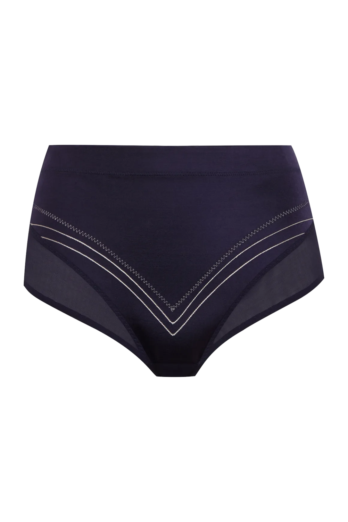 Culotte Body Galbe Elégance - Bleu nuit / poudre