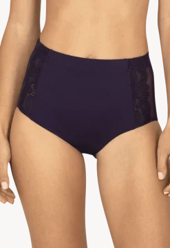 Culotte en dentelle Well Allure L'Original - Bleu nuit