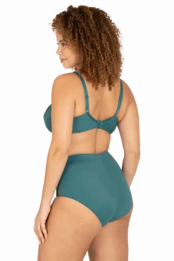 Culotte en dentelle Well Allure L'Original - Vert paon