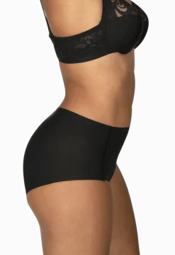 Culotte Haute Microfibre Invisi Galbe - Noir