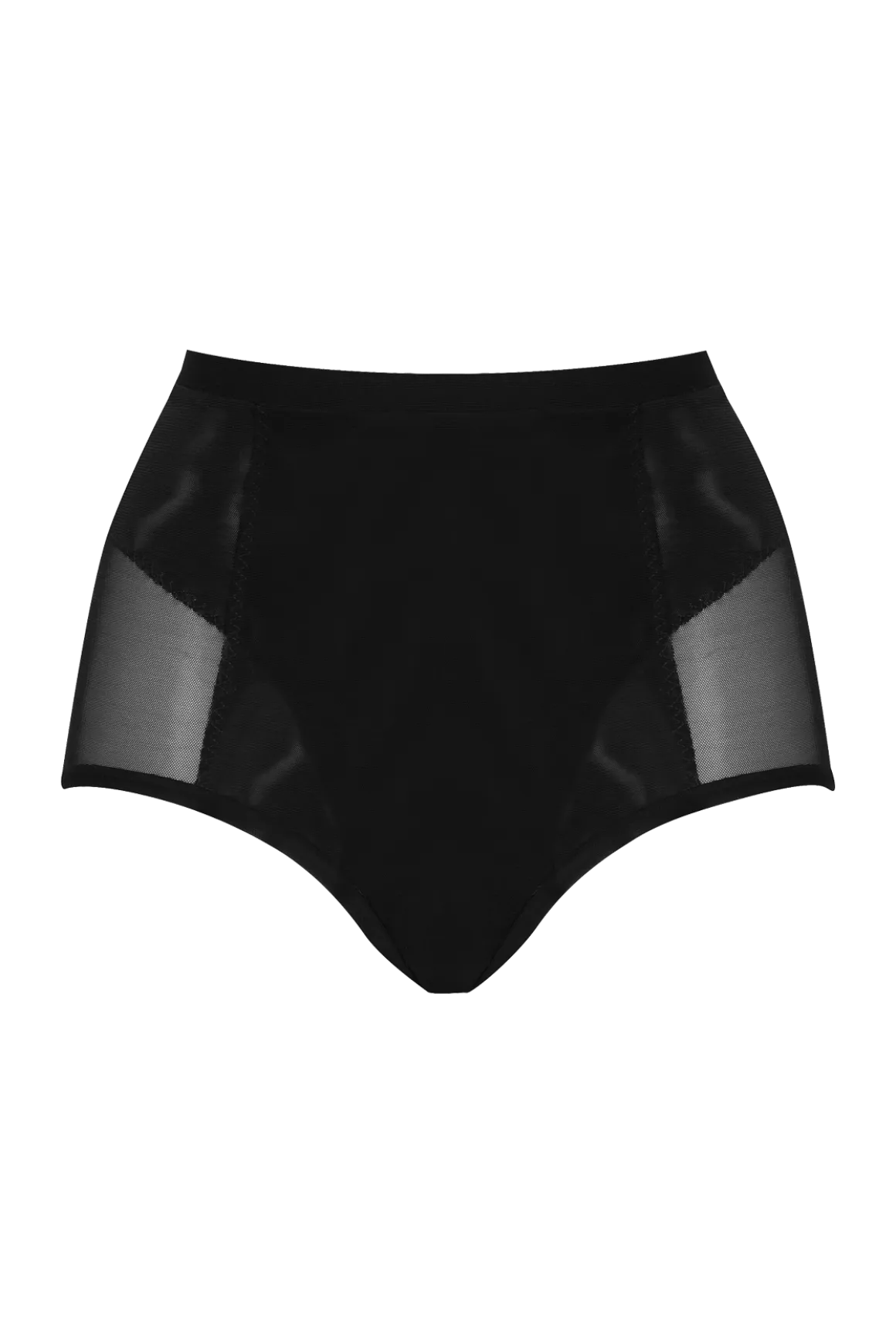 Culotte Haute Tulle Invisi Galbe - Noir