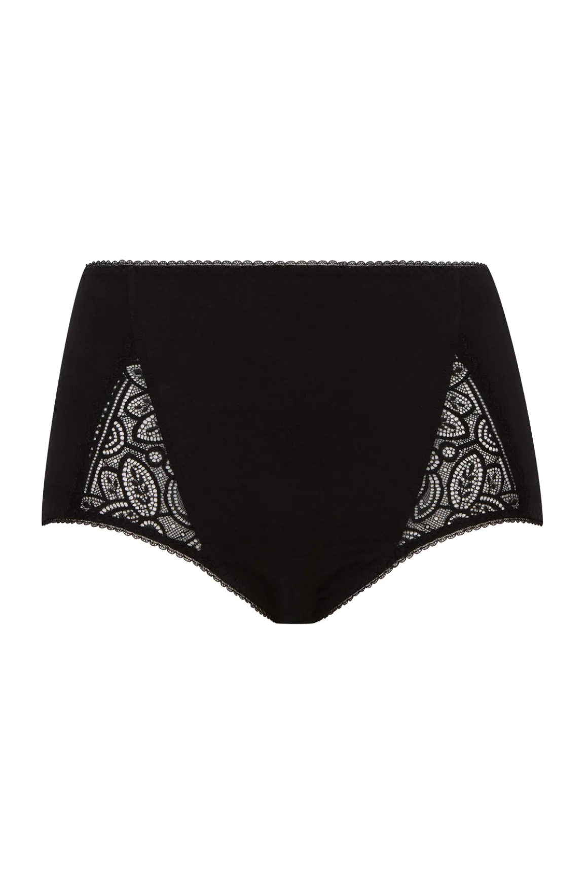 Culotte Maxi Coton Confort - Noir