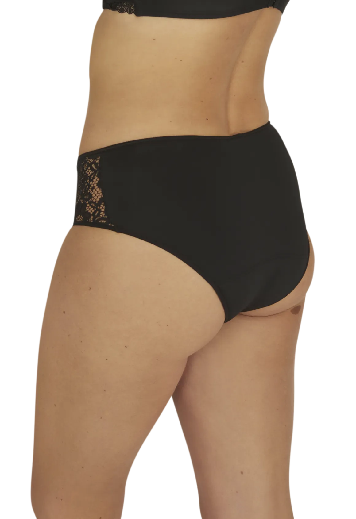 Culotte taille haute Well Allure L'Elégante - Noir