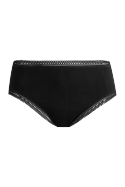 Duo Confort Modal Lot de 2 Slips - Noir
