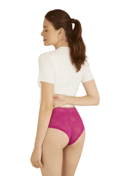 Duo Pop Lot de 2 Shortys - Fuchsia / blanc