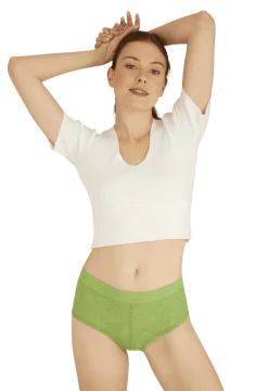 Duo Pop Lot de 2 Shortys - Vert éclatant / fuchsia