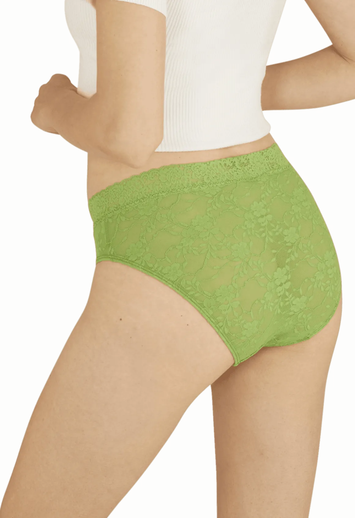 Duo Pop Lot de 2 Slips - Vert éclatant / fuchsia