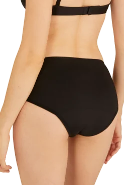Flux Abondant - Culotte Menstruelle Tulle Design Intimement WELL - Noir