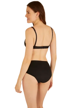 Flux Modéré - Culotte Menstruelle Tulle Design Intimement WELL - Noir