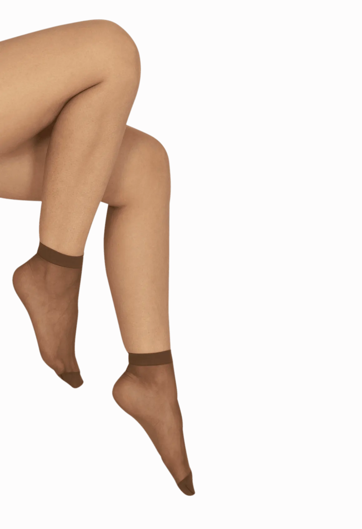 Lot de 2 paires de Socquettes Transparentes 17D Elastivoile Résistant - Gazelle