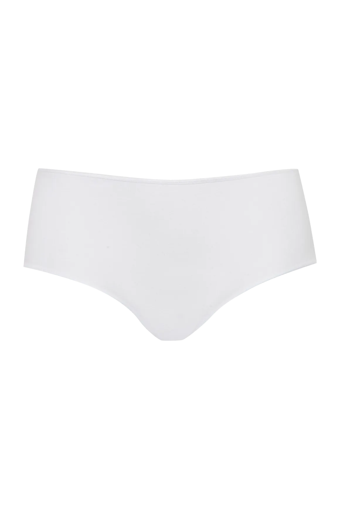 Lot de 3 Shortys en coton bio Intimement Bio - Blanc / bleu / poudre