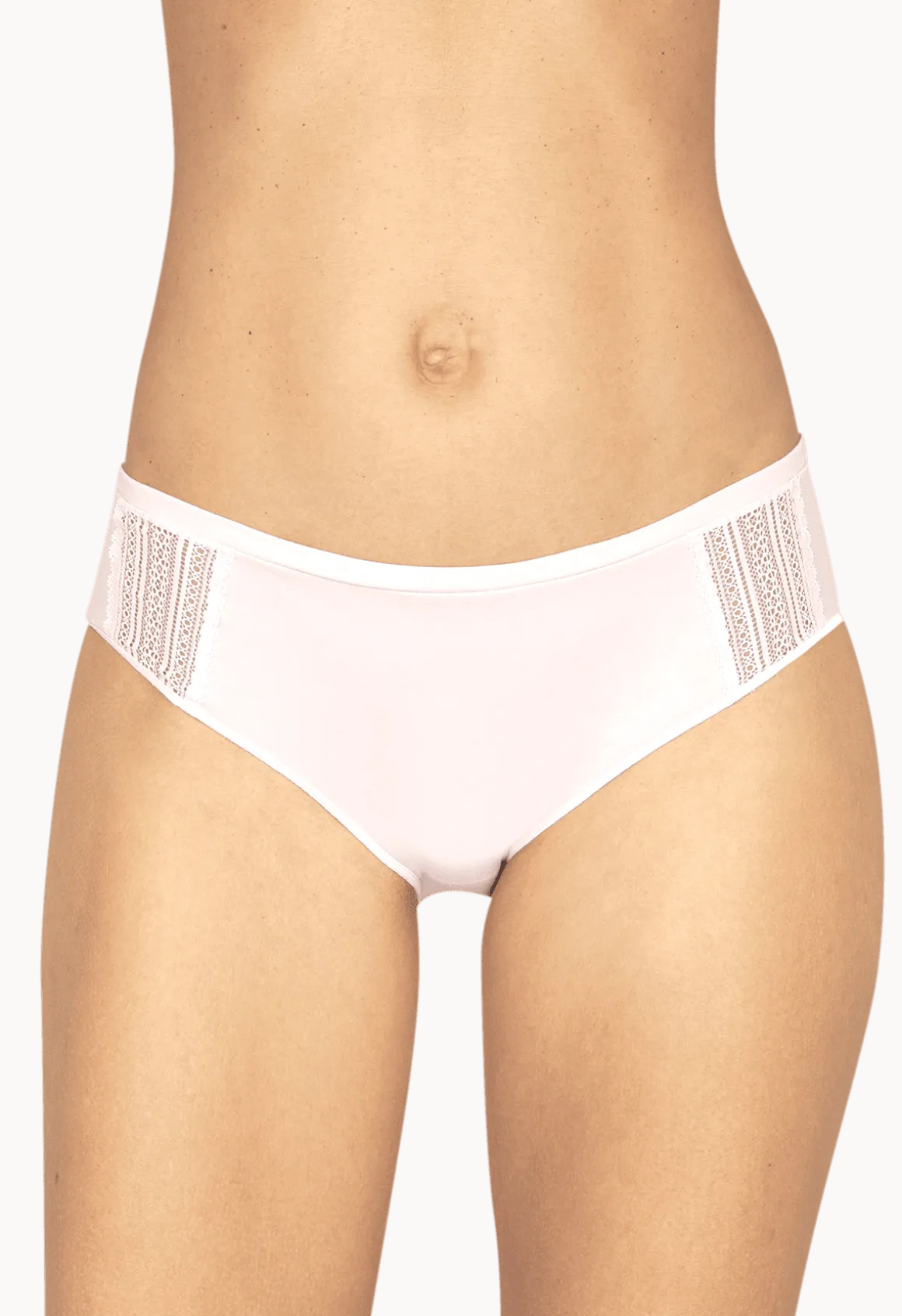 Lot de 2 slips en coton bio Intimement Bio - Poudre
