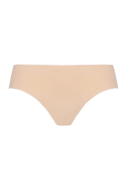 Lot de 3 slips en coton bio Intimement Bio - Graphique / noir / nude