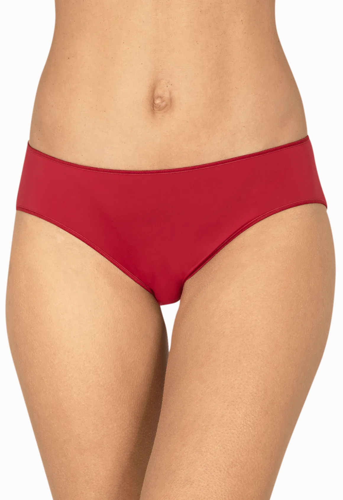 Lot de 3 Slips - Trio Essentiel Micro - Noir / rouge / poudre