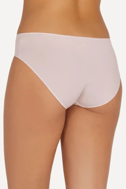 Lot de 3 Slips - Trio Essentiel Micro - Corail / poudre / soie