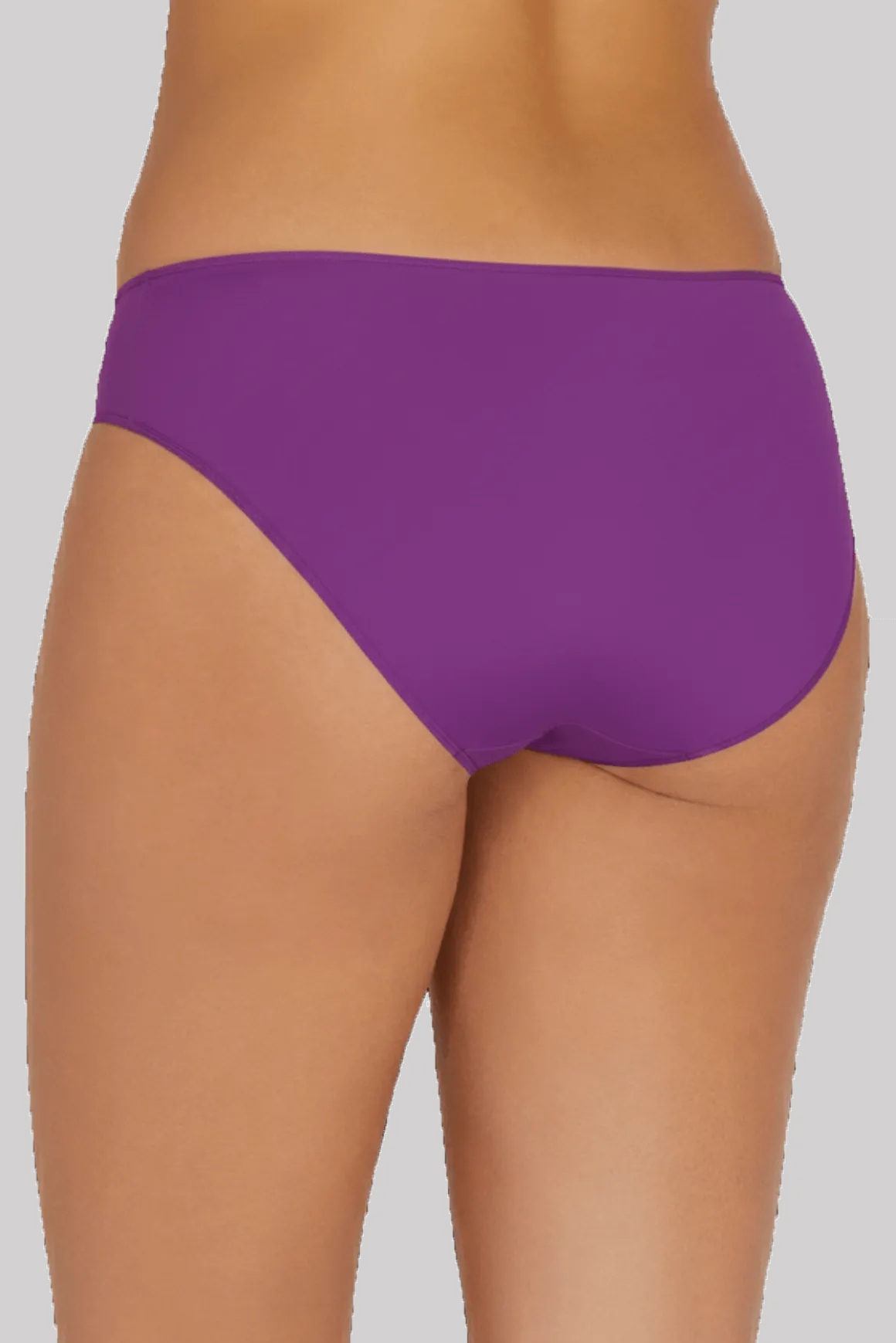 Lot de 3 Slips - Trio Essentiel Micro - Violet / rouge ardent / poudre