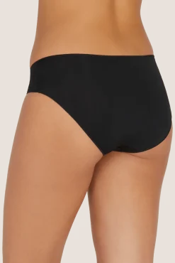 Lot de 3 Slips - Trio fantaisie micro - Pois / noir / poudre