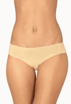 Lot de 3 Slips - Trio fantaisie micro - Nude / noir / imprimé