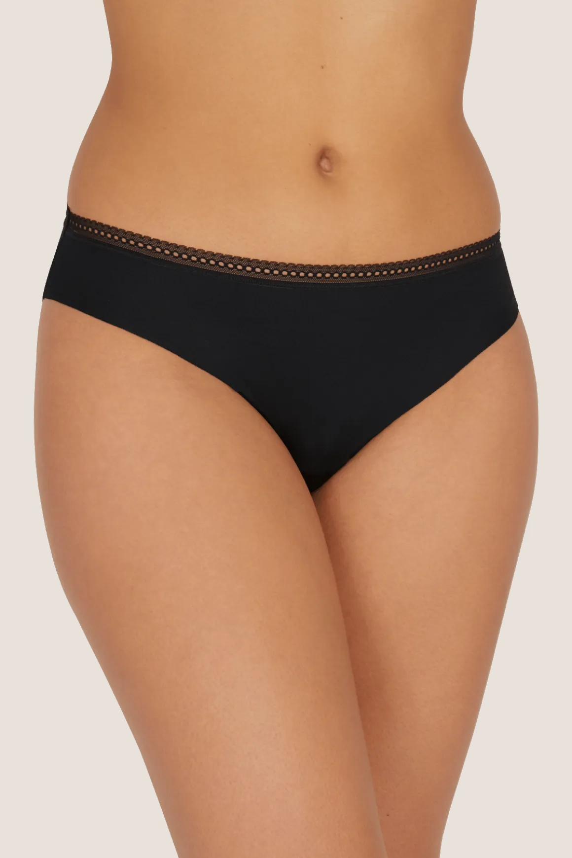 Lot de 3 Slips - Trio Invisible Modal - Noir