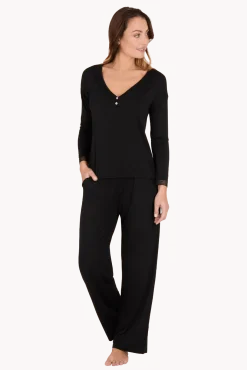 Pantalon Large Minuit - Noir