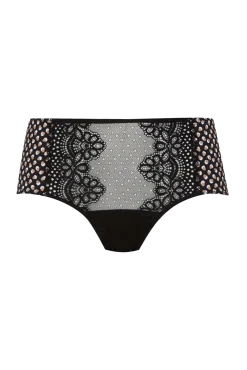 Shorty en dentelle et microfibre L'irrésistible - Bulles