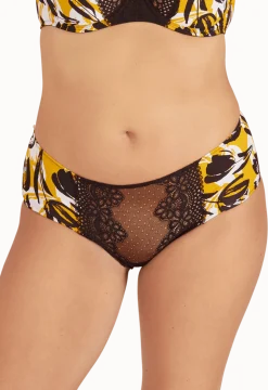 Shorty en dentelle et microfibre L'irrésistible - Esquisse