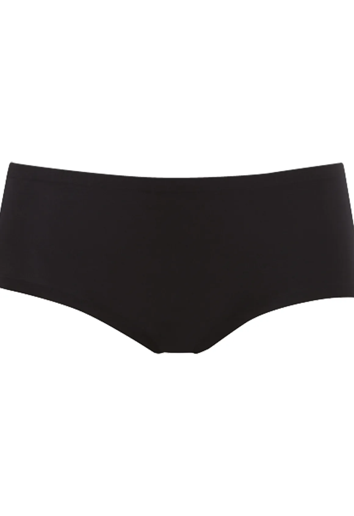 Shorty en microfibre Invisible - Noir