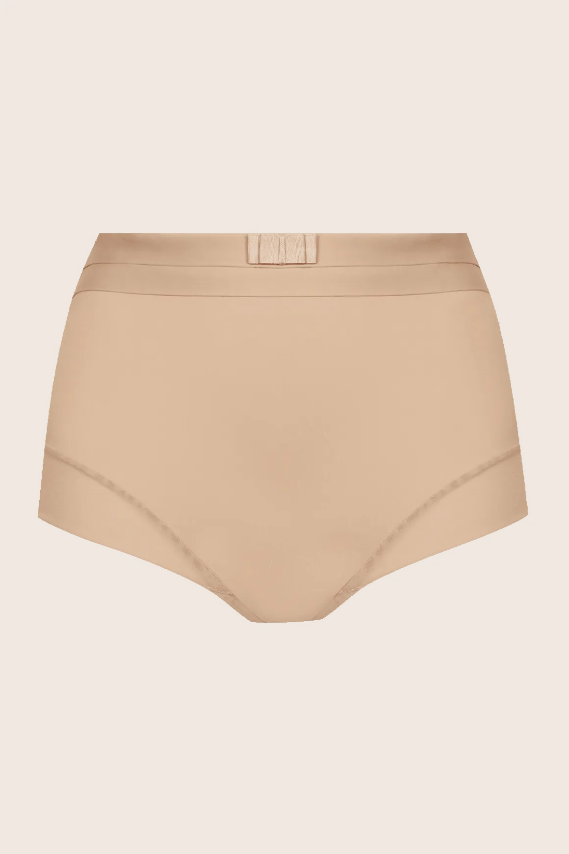 Shorty taille haute Tulle Design - Nude