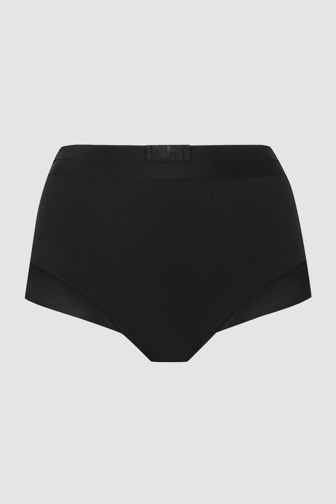 Shorty taille haute Tulle Design - Noir