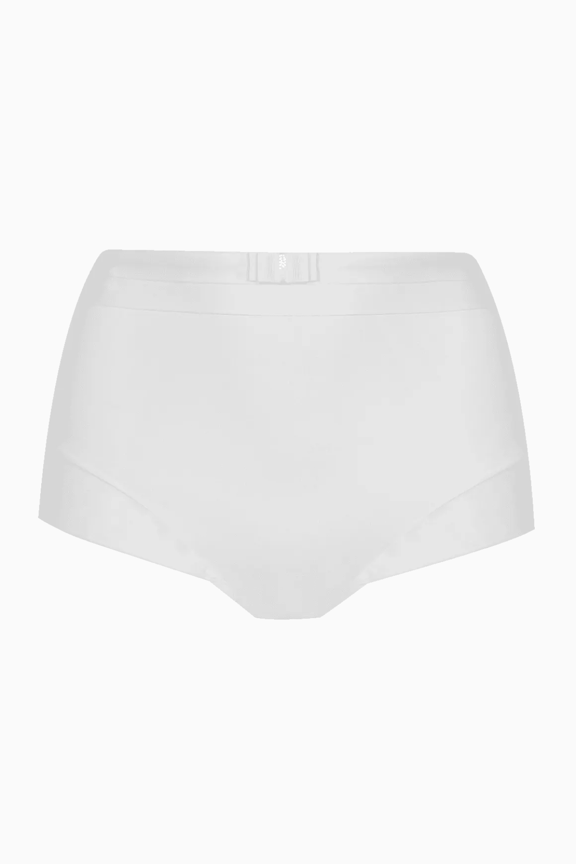Shorty taille haute Tulle Design - Blanc