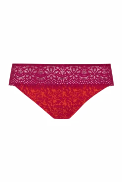 Slip brésilien dentelle et microfibre L'irrésistible - Tiaré