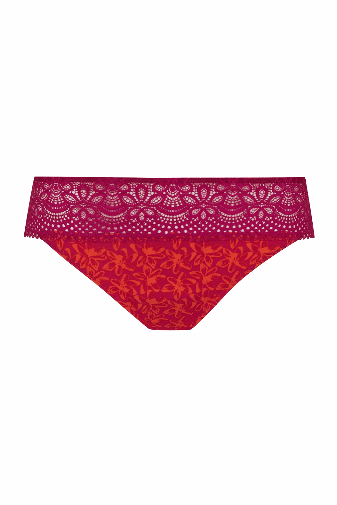 Slip brésilien dentelle et microfibre L'irrésistible - Tiaré