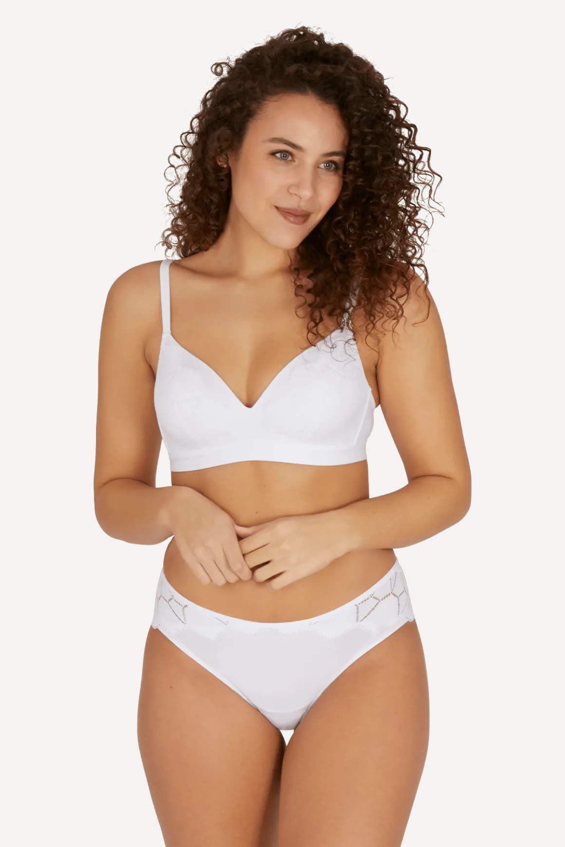 Slip brésilien Harmonie - Blanc