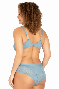 Slip Brésilien Muse - Bleu perle