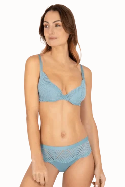 Slip Brésilien Muse - Bleu perle
