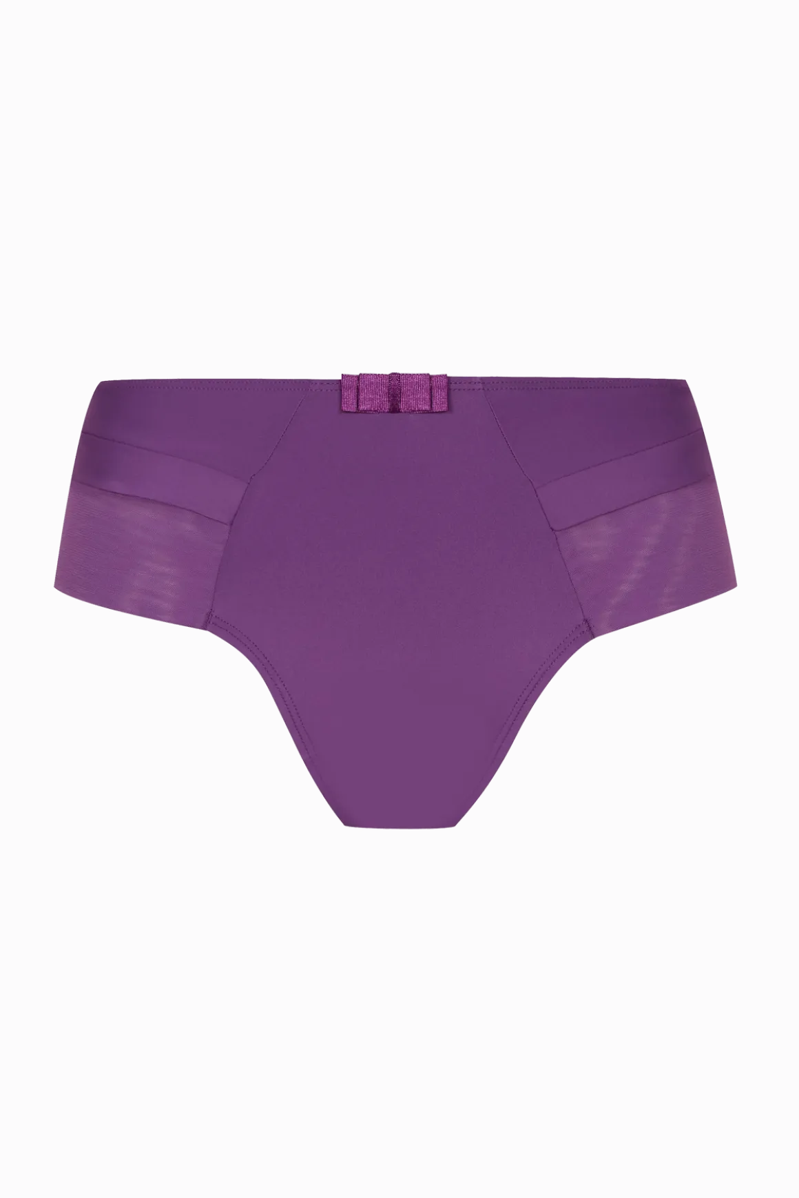 Slip Brésilien Tulle Design - Violet