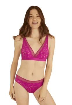 Slip Dentelle Prodigieuse - Fuchsia