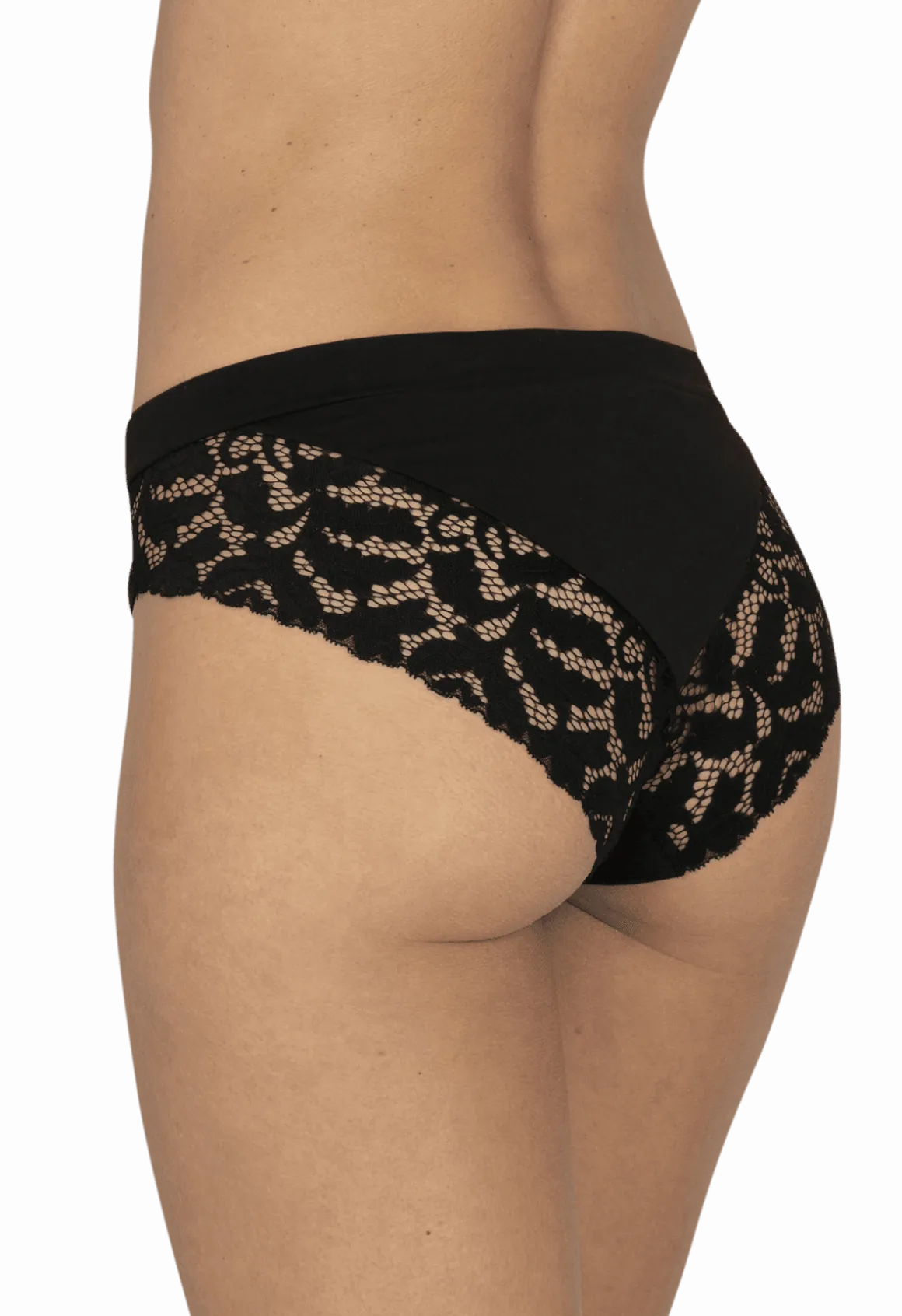Slip en coton biologique Intimement Bio - Noir