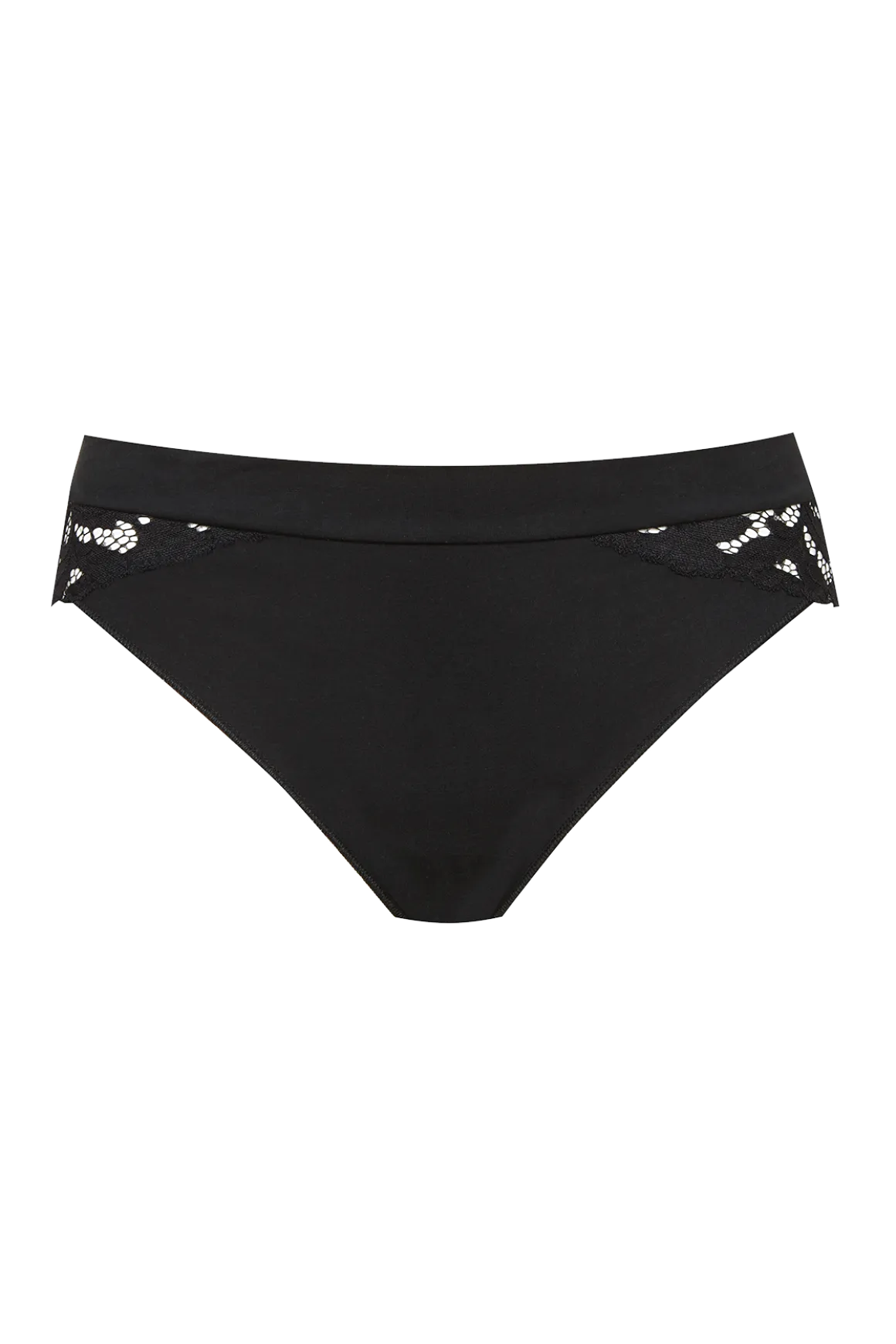 Slip en coton biologique Intimement Bio - Noir
