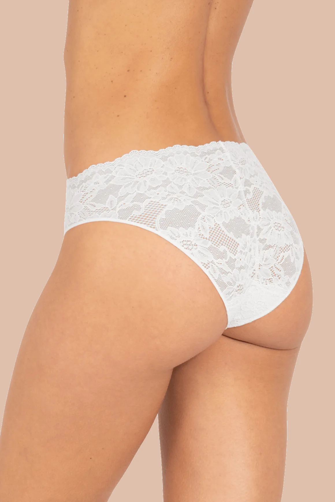 Slip Extra Stretch Infini Dentelle - Blanc