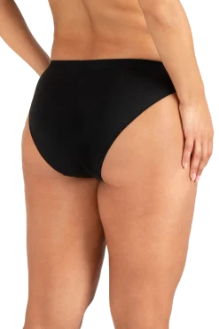 Slip Tulle Design Coton - Noir