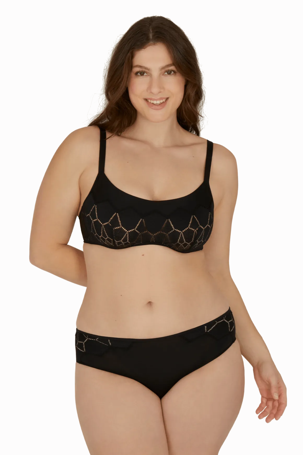 Soutien-gorge à armatures Harmonie - Noir