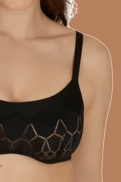 Soutien-gorge à armatures Harmonie - Noir