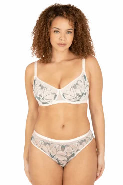 Soutien-gorge à armatures Nymphéas - Soie